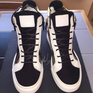 Giuseppe Zanotti Black White Sneakers